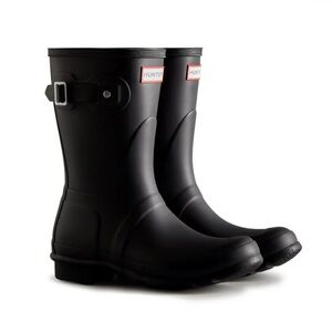 Hunter Women's Original Short Rain Boots - Black